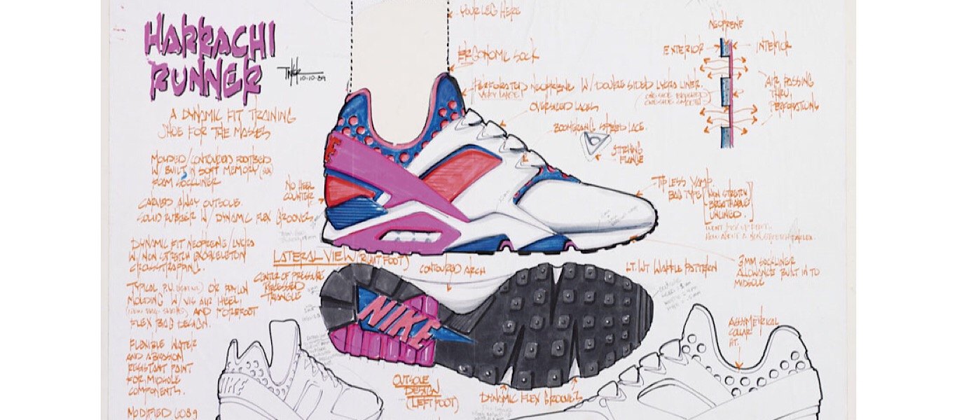 nike huarache technology