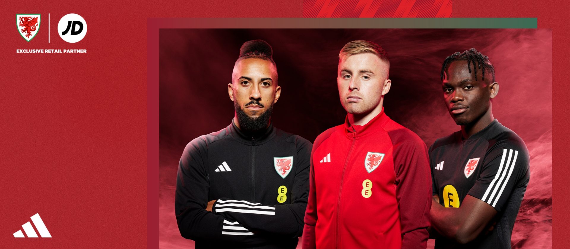 PreOrder Wales Trainingwear JD Football